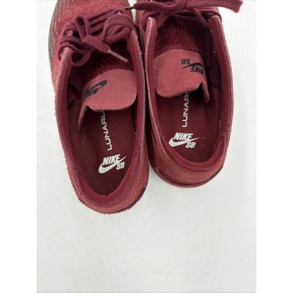 Size 9 Nike Sb Lunar One Shot Sample Tagged Red Black main image 6
